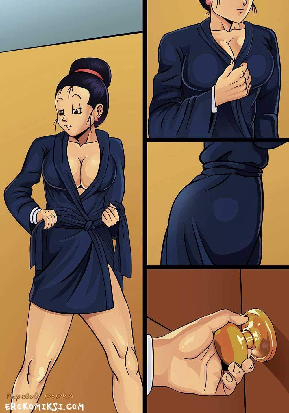 4-19 Порно комикс "Огненная Гора Блаженства. Чи-чи и Транкс".