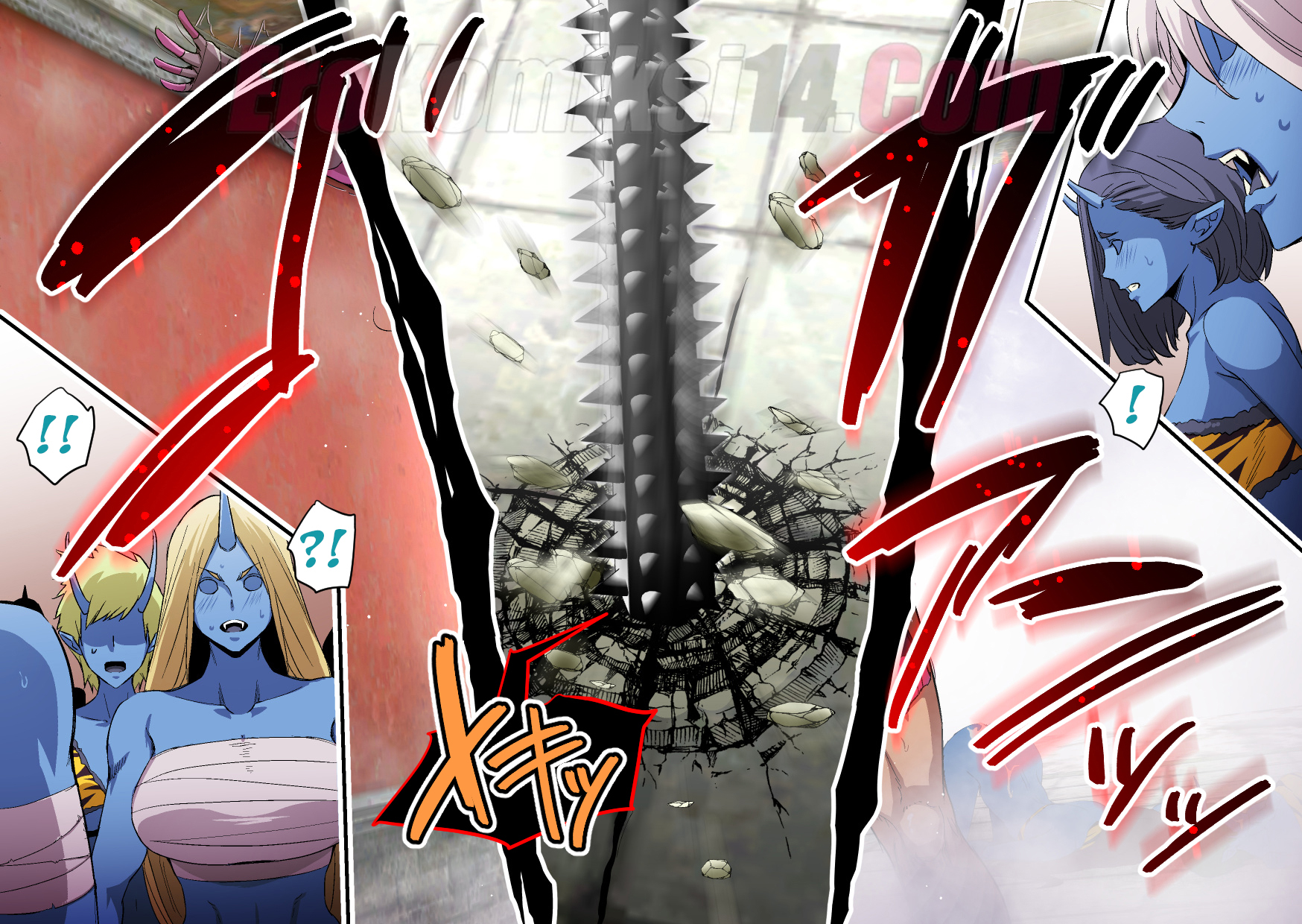 10 Порно комикс Дядя экзорцист vs остров демонов.