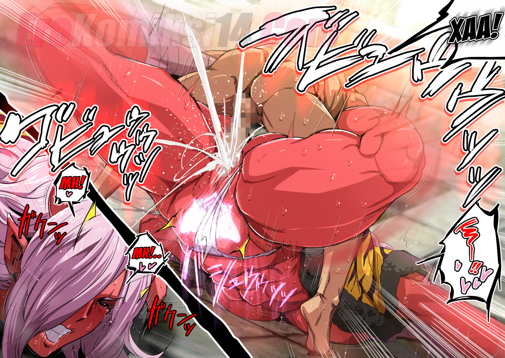 39 Порно комикс Дядя экзорцист vs остров демонов.