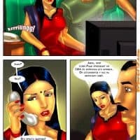 Порно комикс о Савите Бхабхи. Часть четвертая: Кузен из Америки.