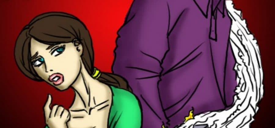 Порно комикс «Сексуально озабоченная мамочка. Часть вторая».