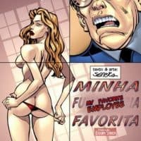 Комикс порно «Моя любимая служащая».