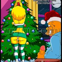 Порно комикс «Симпсоны. Часть 11: Рождество в доме престарелых».