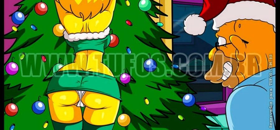Порно комикс «Симпсоны. Часть 11: Рождество в доме престарелых».