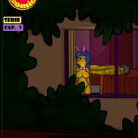 Порно комикс Симпсоны. Змея — Снейк. Часть 3.