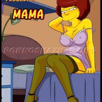 Порно комикс Симпсоны. Мама.