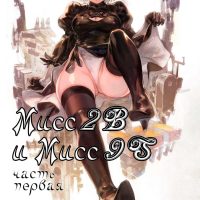 Порно комикс «Мисс 2B и мисс 9S»