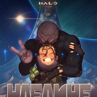 Порно комикс Halo. Наедине.