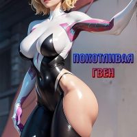 Порно комикс SpiderGwen. Похотливая Гвен.