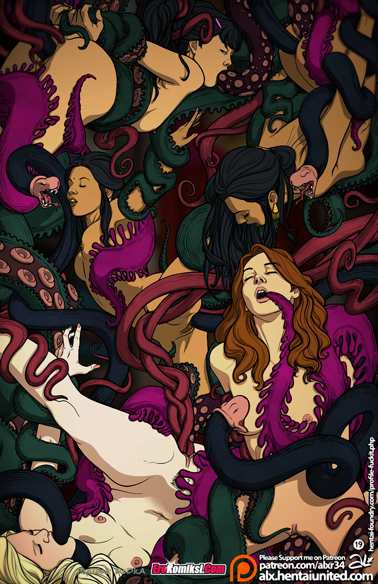 toperokomiksi.com__meanwhile_in_hogwarts_ru_020 Порно комикс "Однажды в Хогвартсе: Правда или действие". Полная версия.