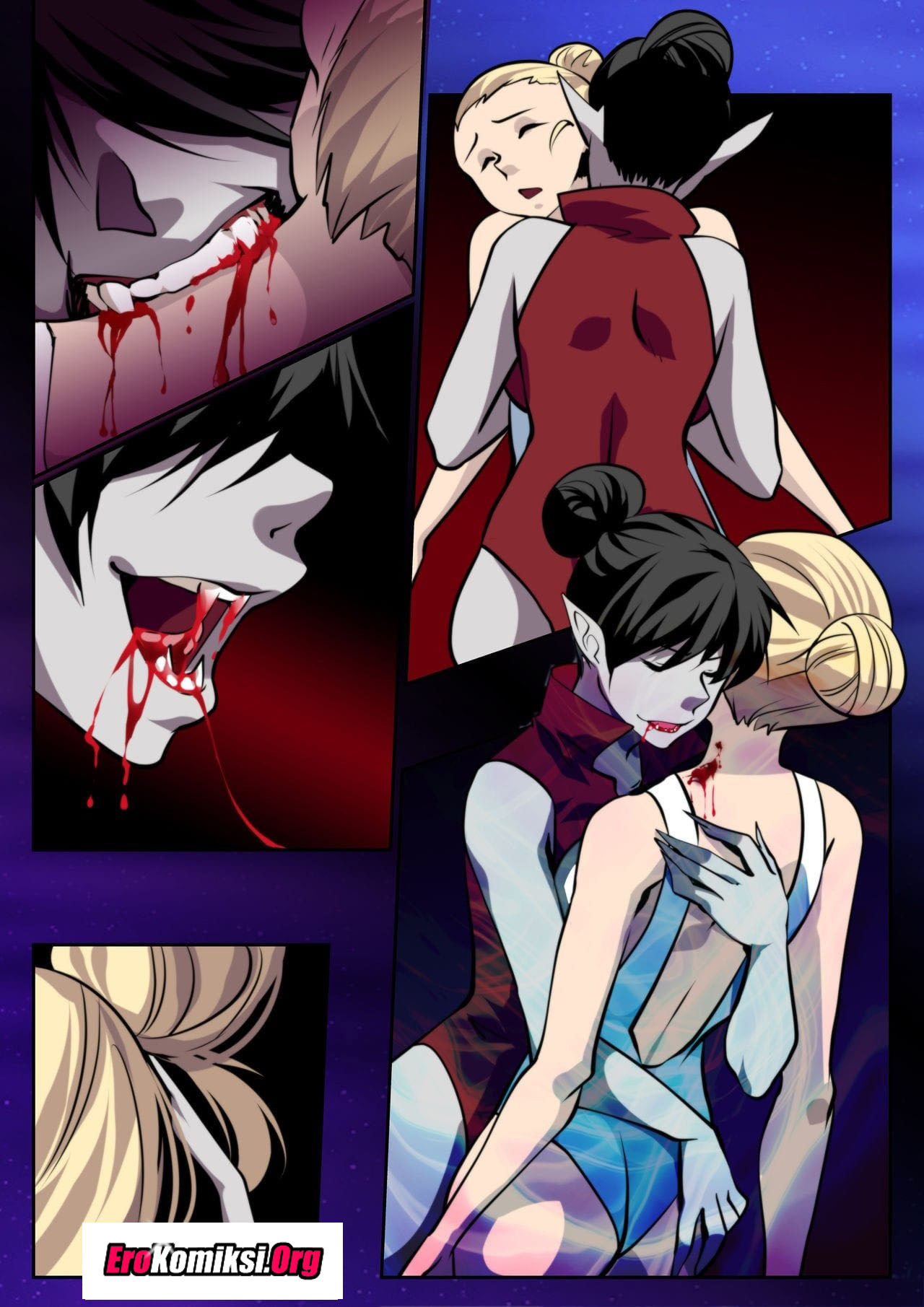 006-26 Порно комикс Вампирский дебют.